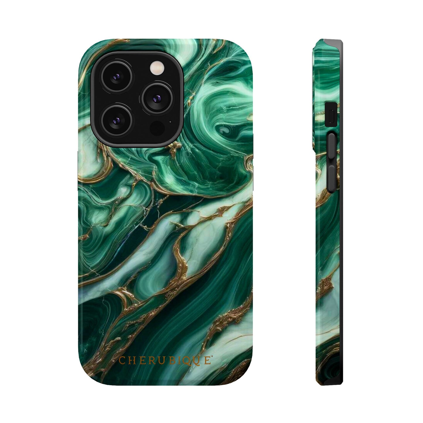 Emerald Swirls - MagSafe Tough Cases