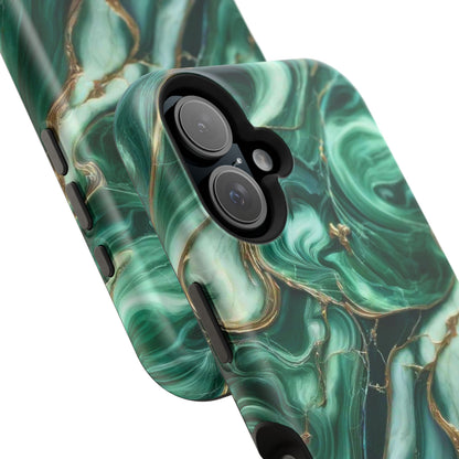 Emerald Swirls - MagSafe Tough Cases