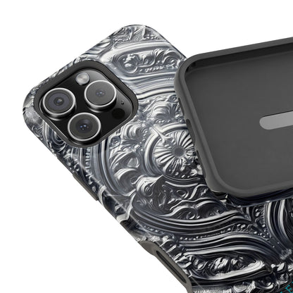 Silver Ornate Filigree-MagSafe Tough Cases