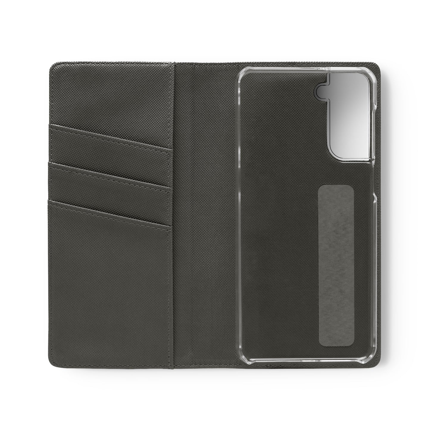 Black Snake Skin-Samsung Flip Case