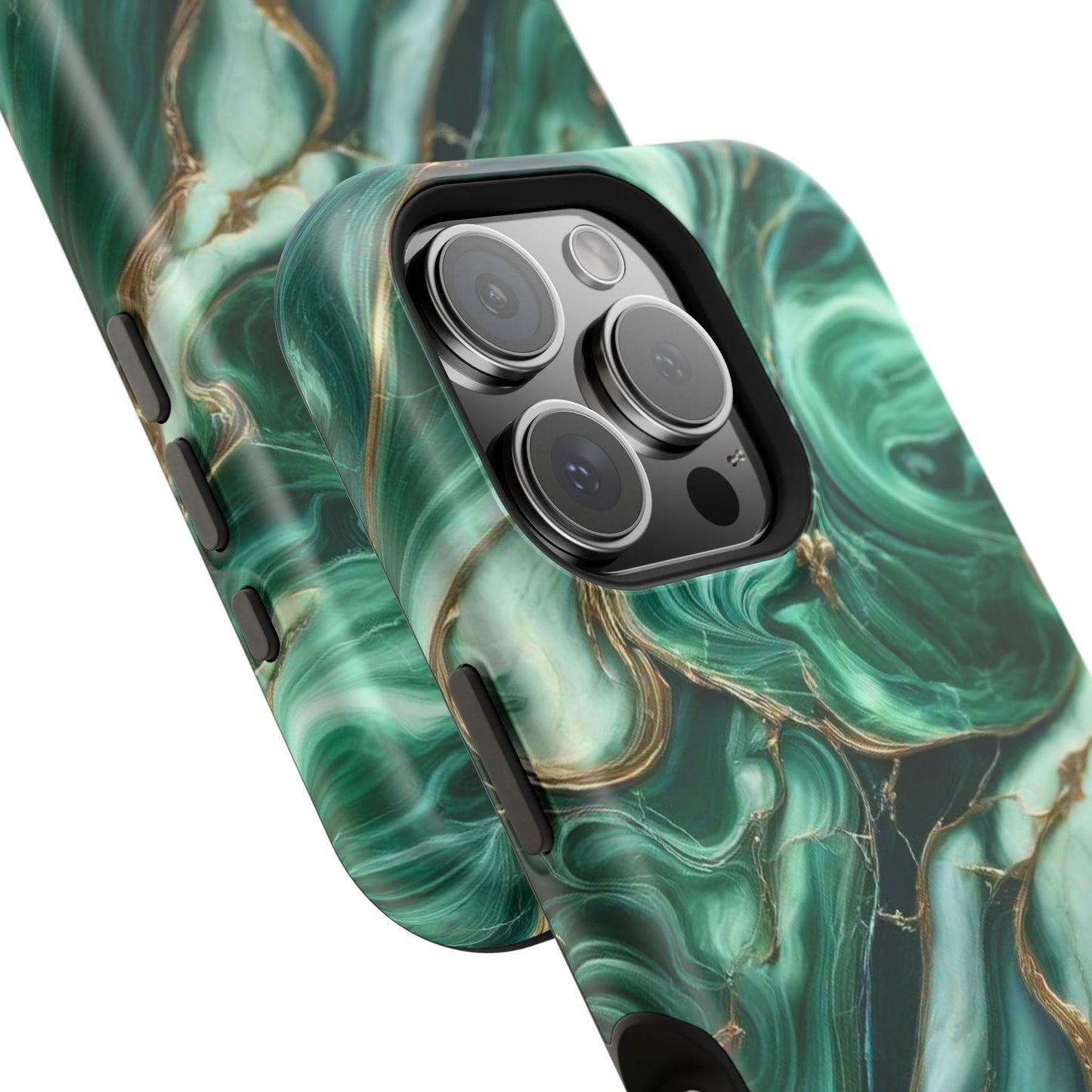 Emerald Swirls - MagSafe Tough Cases