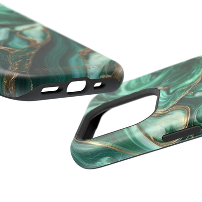 Emerald Swirls - MagSafe Tough Cases