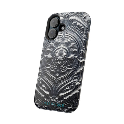 Silver Ornate Filigree-MagSafe Tough Cases