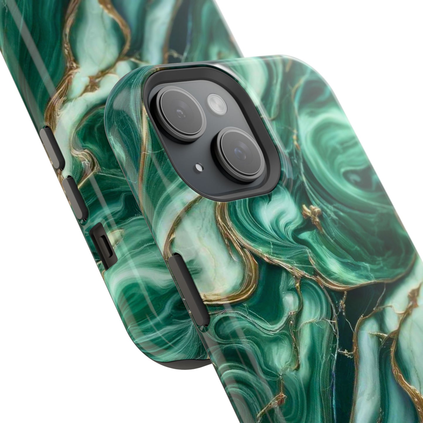 Emerald Swirls - MagSafe Tough Cases