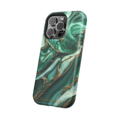 Emerald Swirls - MagSafe Tough Cases