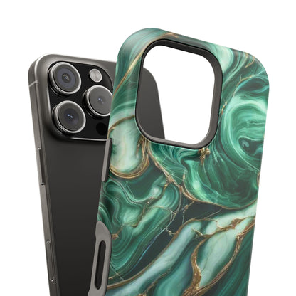 Emerald Swirls - MagSafe Tough Cases