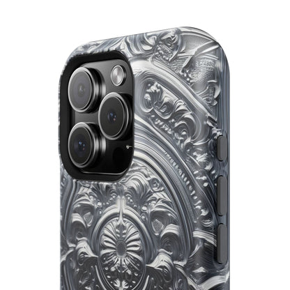 Silver Ornate Filigree-MagSafe Tough Cases