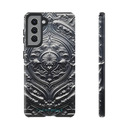 Silver Ornate Filigree-Samsung Galaxy