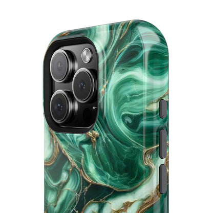 Emerald Swirls - MagSafe Tough Cases