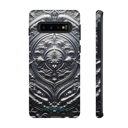 Silver Ornate Filigree-Samsung Galaxy