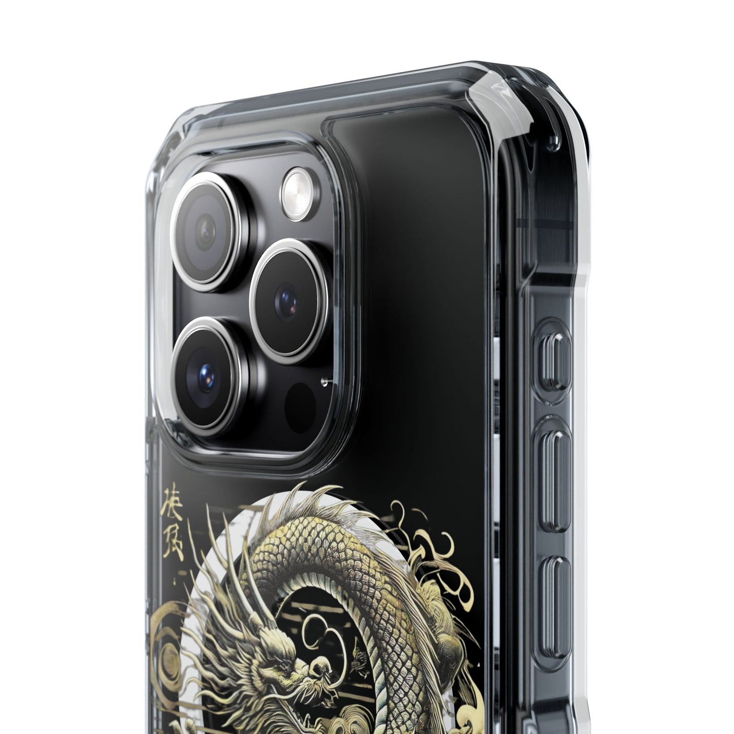 Golden Dragon of Prosperity-Magnetic Clear Impact Case