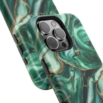 Emerald Swirls - MagSafe Tough Cases