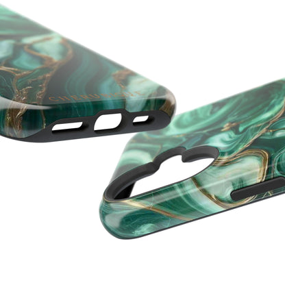 Emerald Swirls - MagSafe Tough Cases