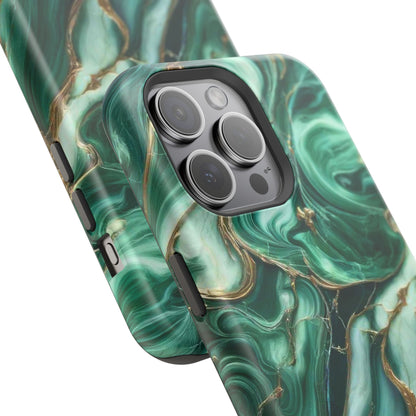 Emerald Swirls - MagSafe Tough Cases