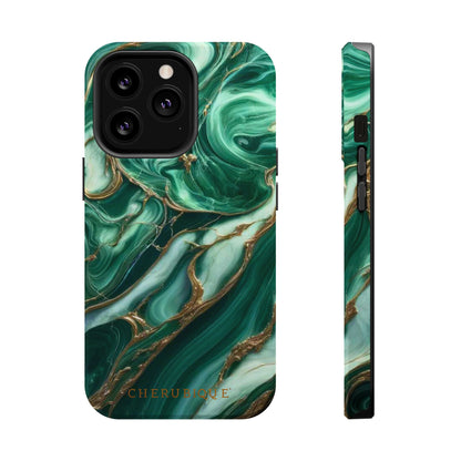 Emerald Swirls - MagSafe Tough Cases