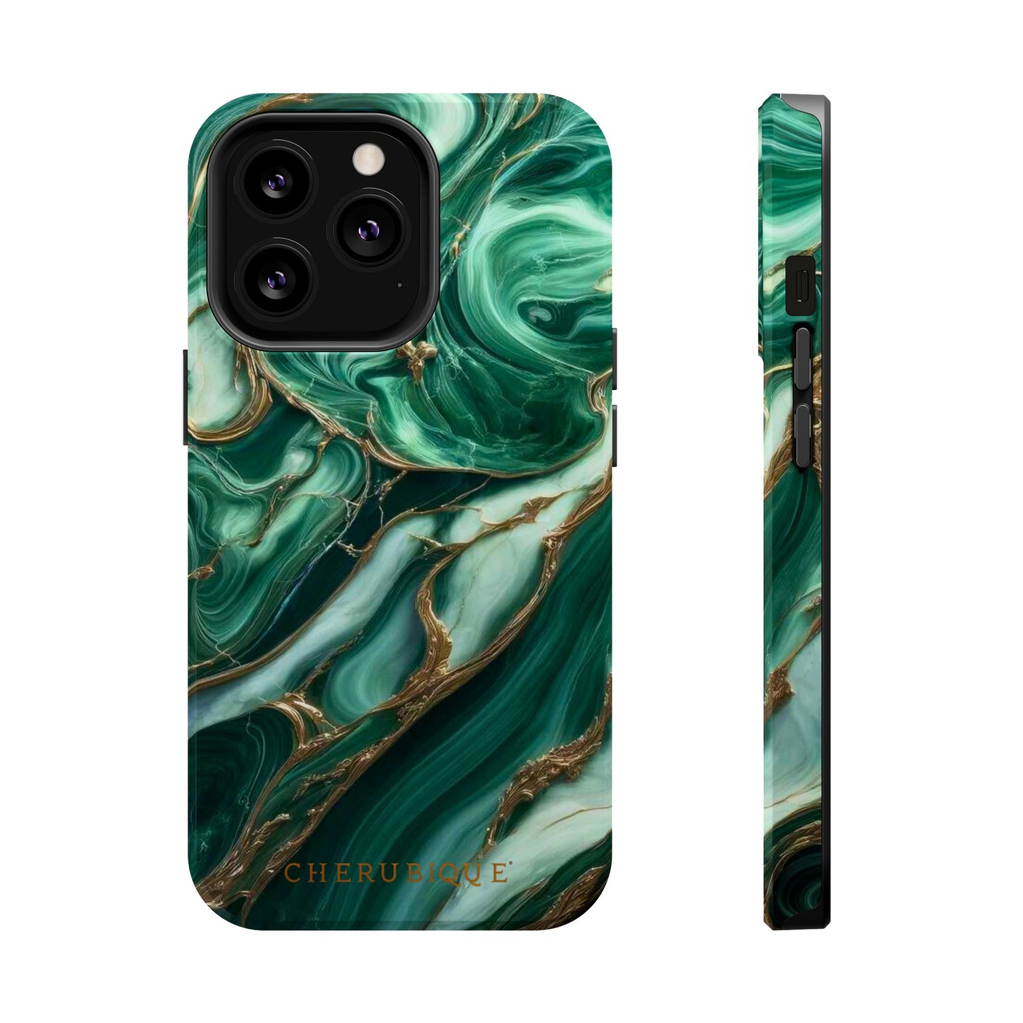 Emerald Swirls - MagSafe Tough Cases