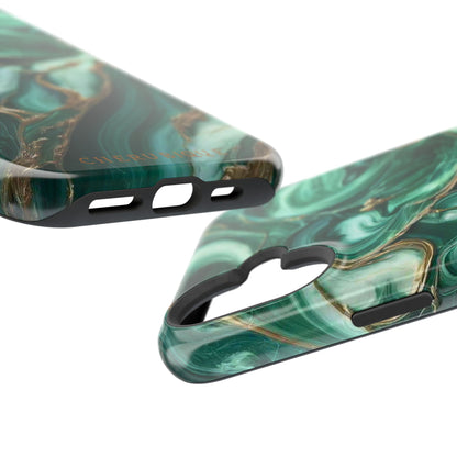 Emerald Swirls - MagSafe Tough Cases