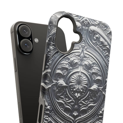 Silver Ornate Filigree-MagSafe Tough Cases