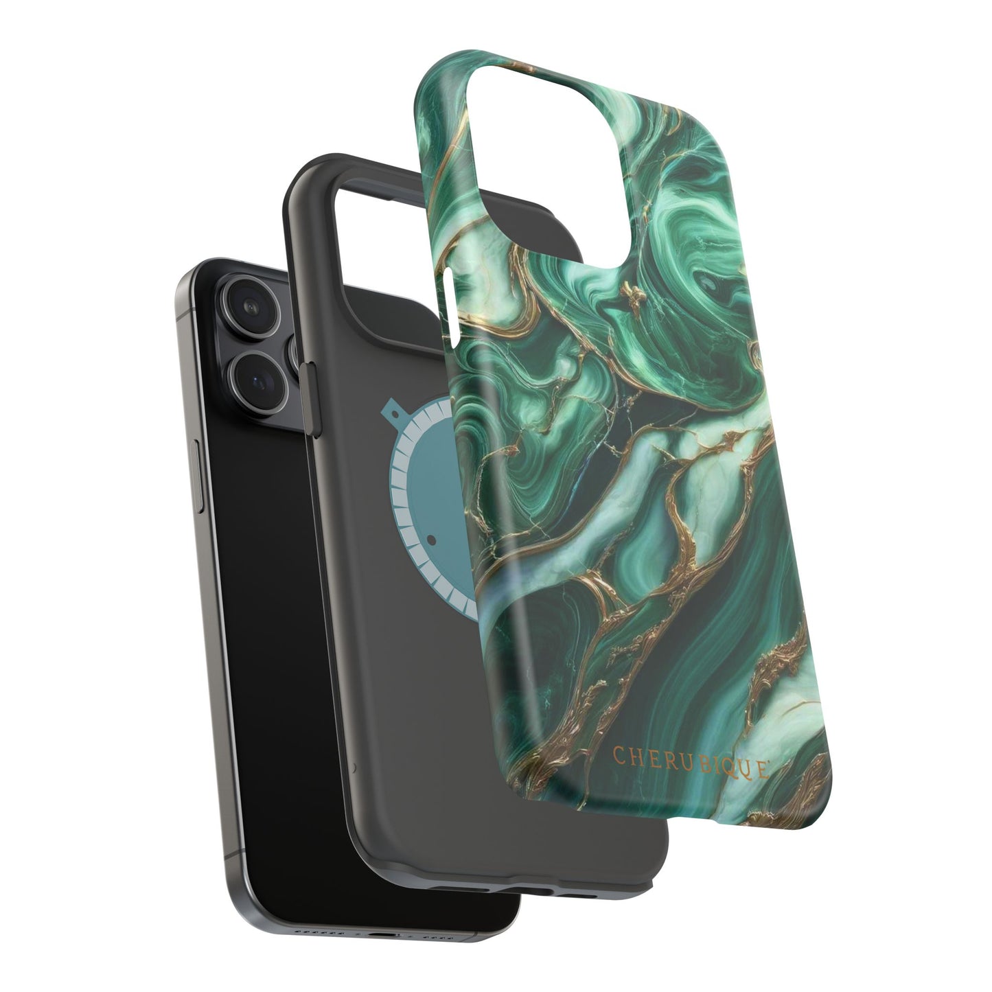 Emerald Swirls - MagSafe Tough Cases