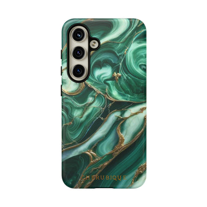 Emerald Swirls-Samsung Galaxy