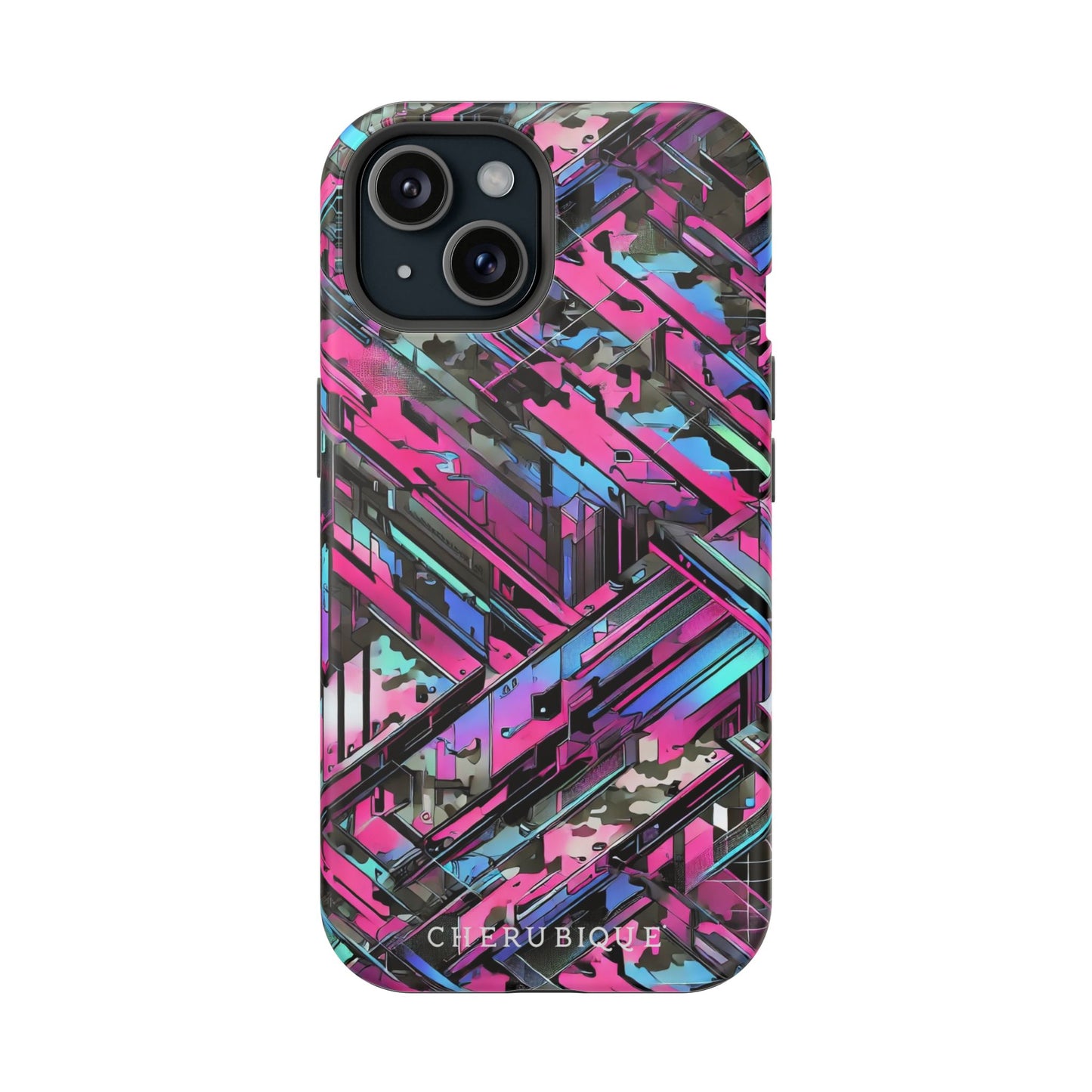 Pink Circuitry Maze-MagSafe Tough Cases