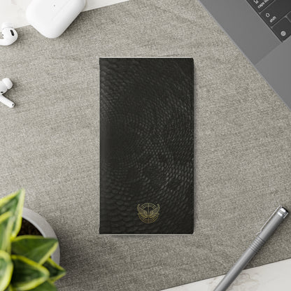 Black Snake Skin-Samsung Flip Case