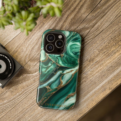 Emerald Swirls - MagSafe Tough Cases