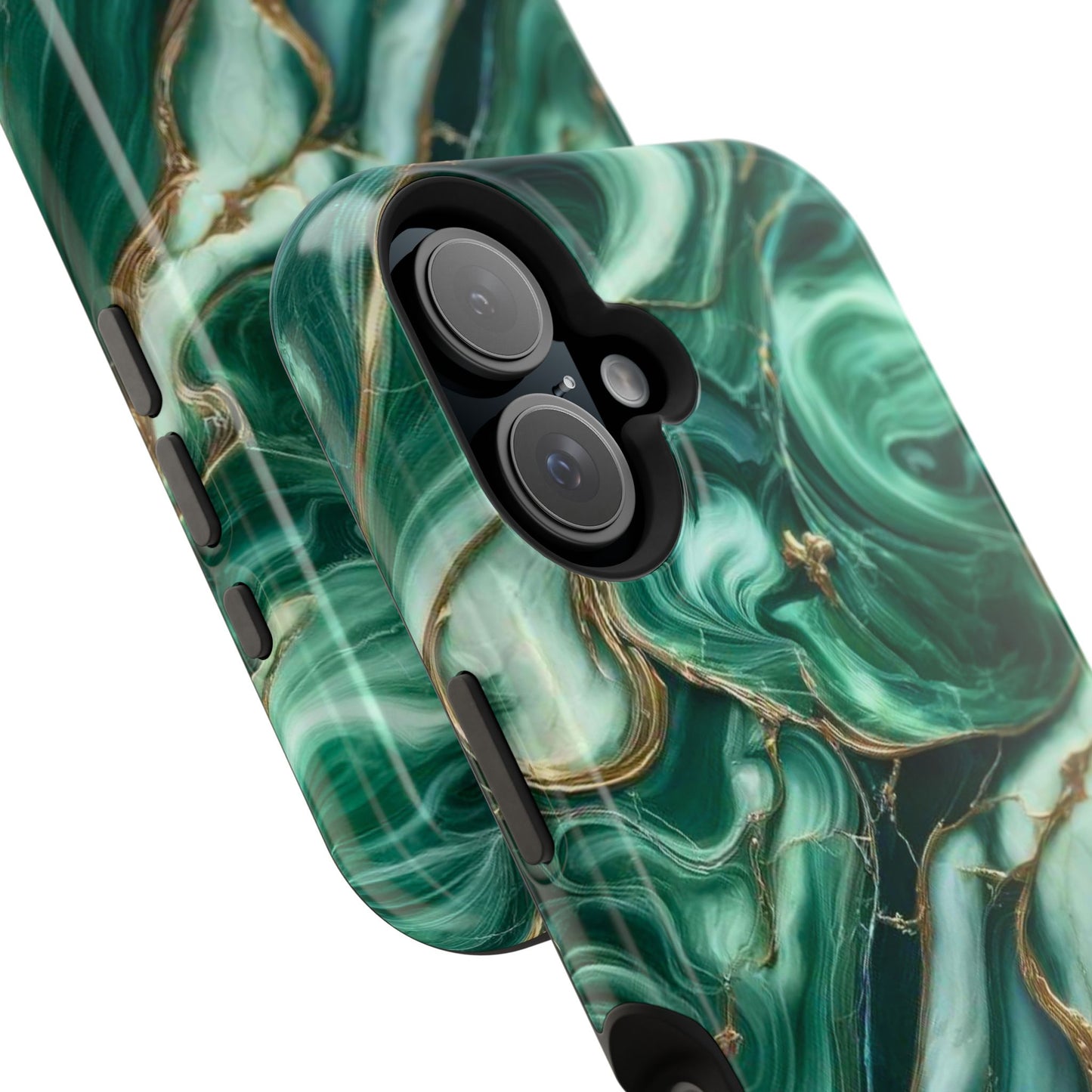 Emerald Swirls - MagSafe Tough Cases