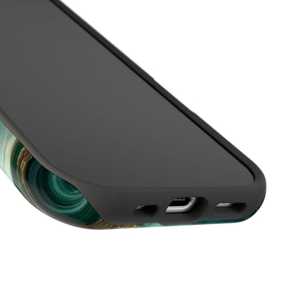 Emerald Swirls - MagSafe Tough Cases