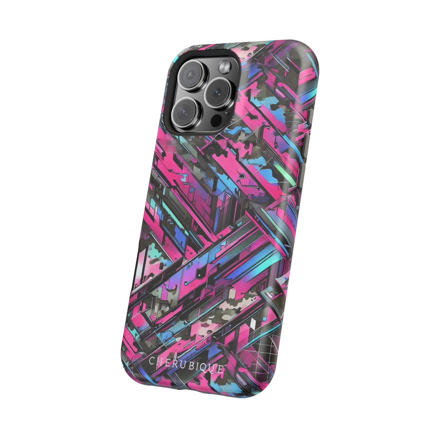 Pink Circuitry Maze-MagSafe Tough Cases