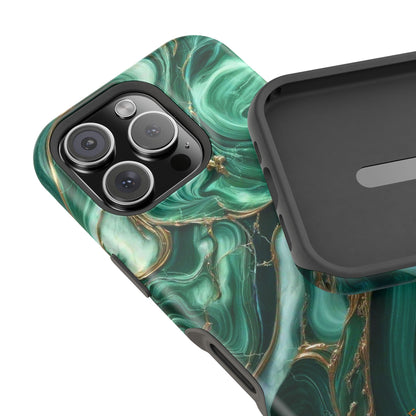 Emerald Swirls - MagSafe Tough Cases