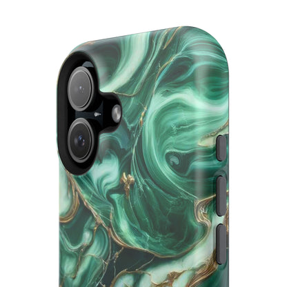 Emerald Swirls - MagSafe Tough Cases