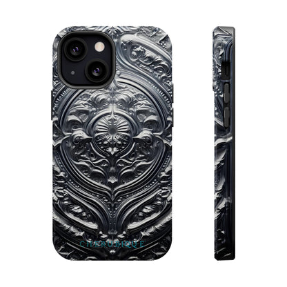 Silver Ornate Filigree-MagSafe Tough Cases