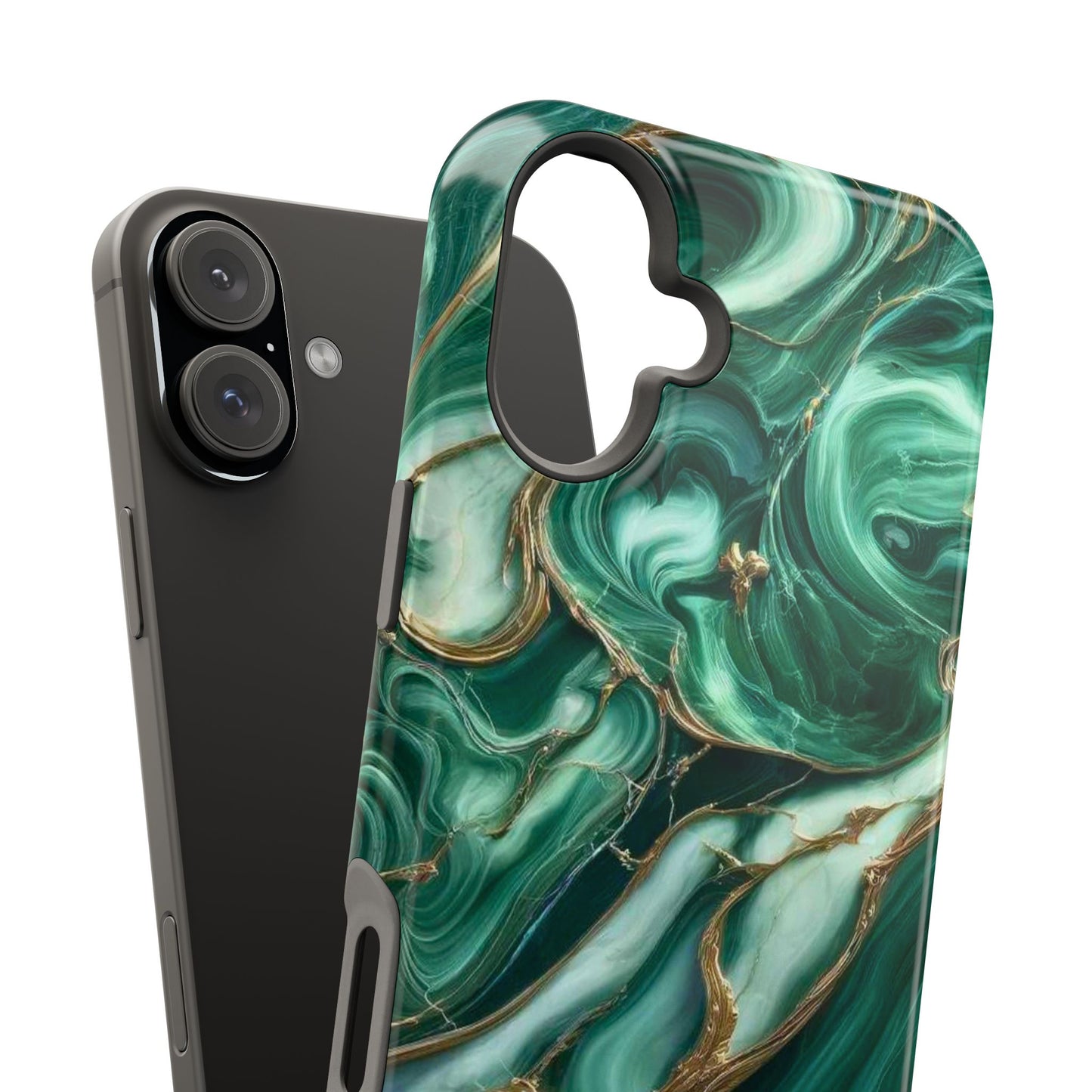 Emerald Swirls - MagSafe Tough Cases