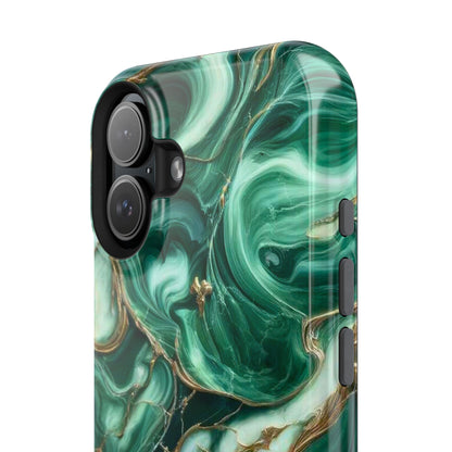 Emerald Swirls - MagSafe Tough Cases