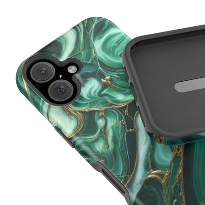 Emerald Swirls - MagSafe Tough Cases