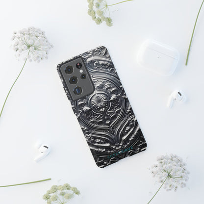 Silver Ornate Filigree-Samsung Galaxy