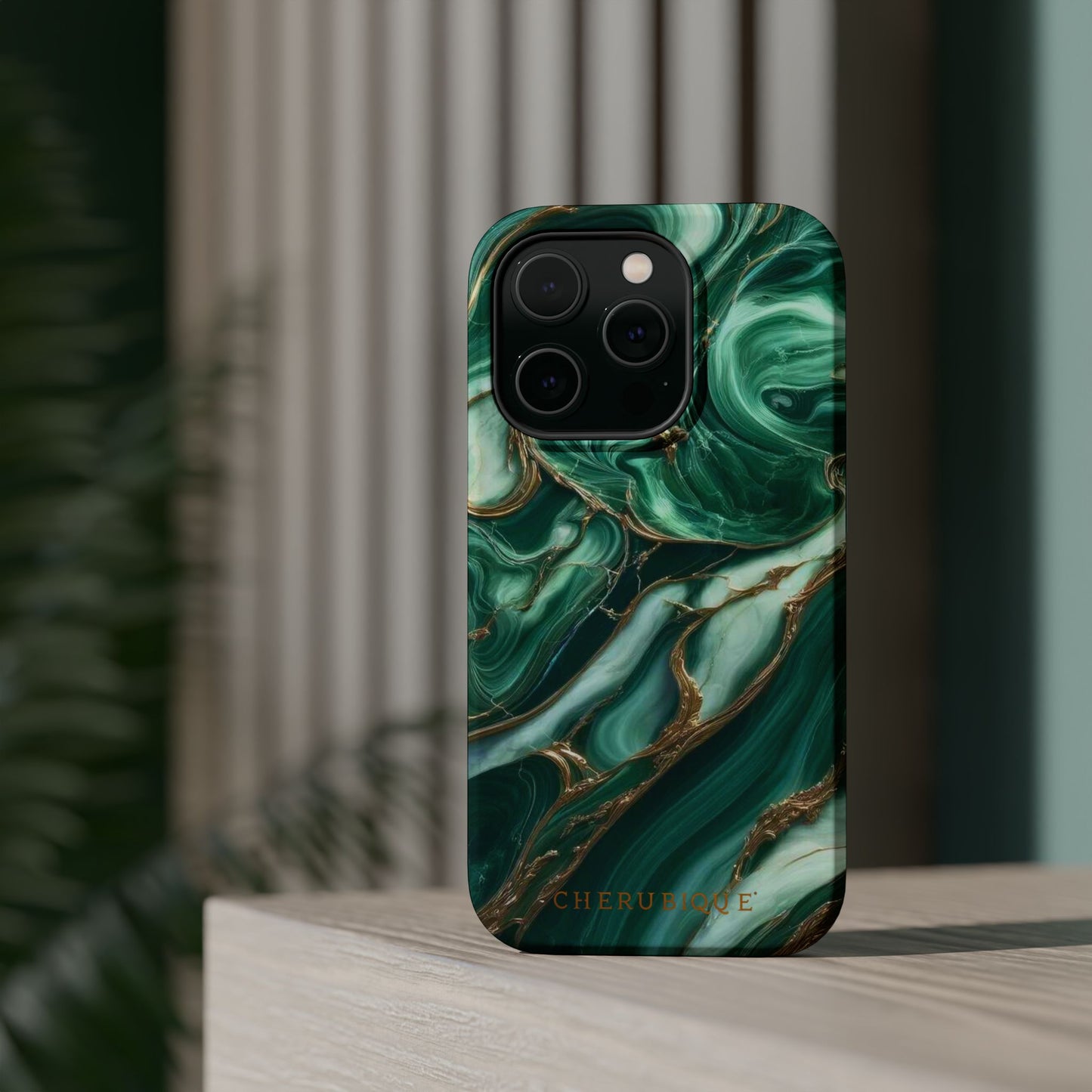 Emerald Swirls - MagSafe Tough Cases