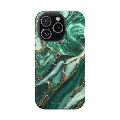 Emerald Swirls - MagSafe Tough Cases