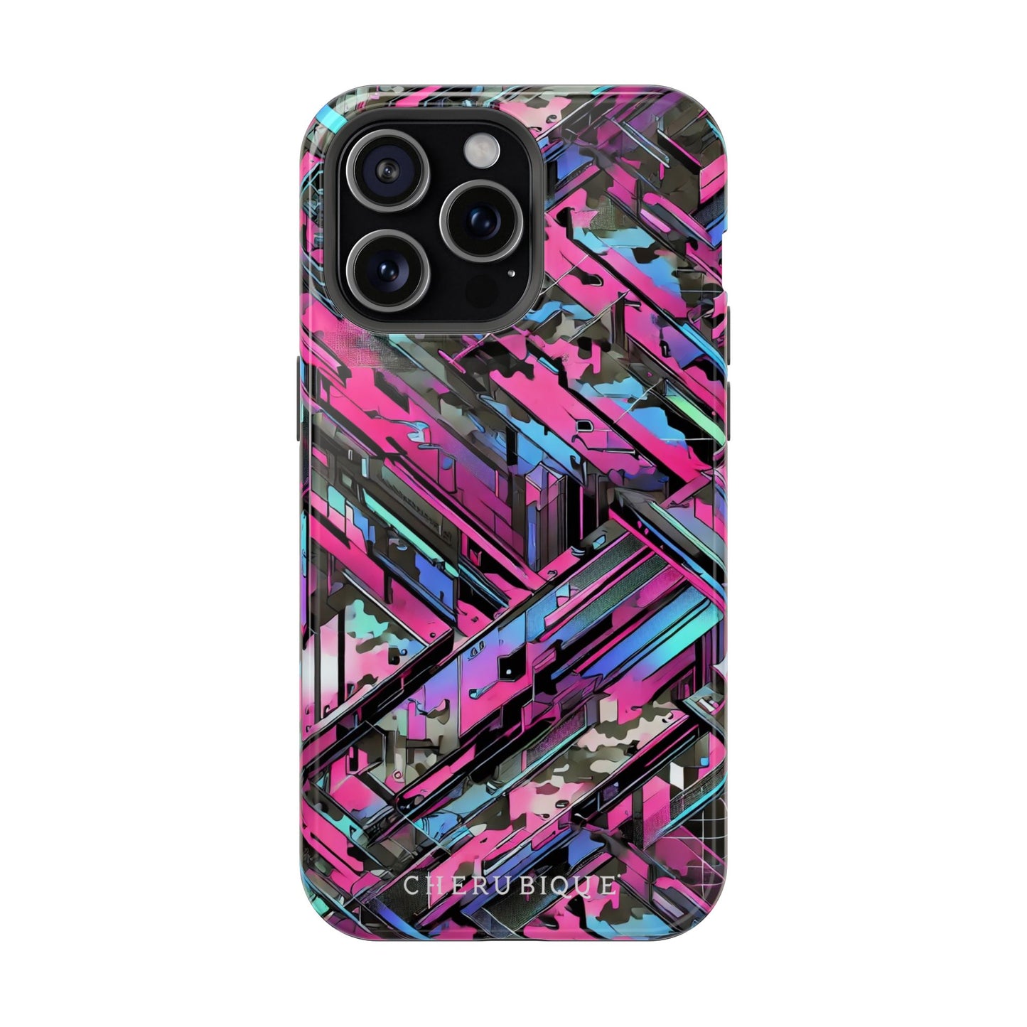 Pink Circuitry Maze-MagSafe Tough Cases