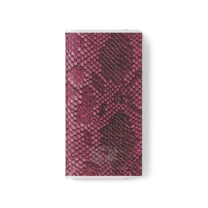 Pink Snake Skin-Samsung Flip Case