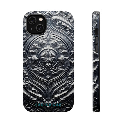 Silver Ornate Filigree-MagSafe Tough Cases