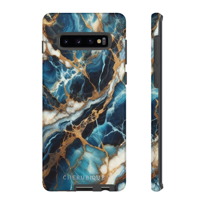 Veined Elegance Blue Bahia-Samsung Galaxy