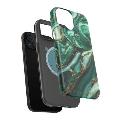 Emerald Swirls - MagSafe Tough Cases