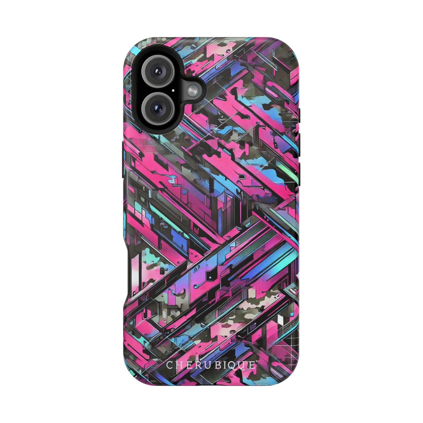 Pink Circuitry Maze-MagSafe Tough Cases