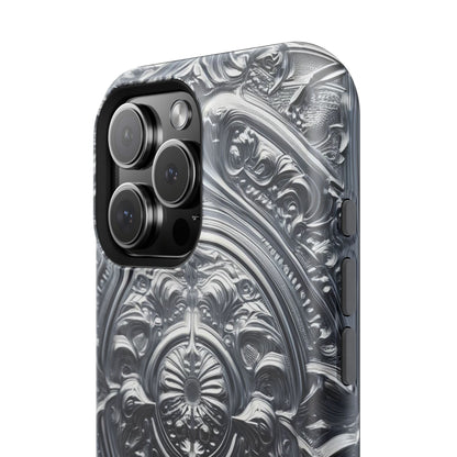 Silver Ornate Filigree-MagSafe Tough Cases