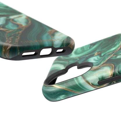 Emerald Swirls - MagSafe Tough Cases