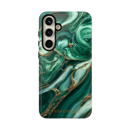 Emerald Swirls-Samsung Galaxy