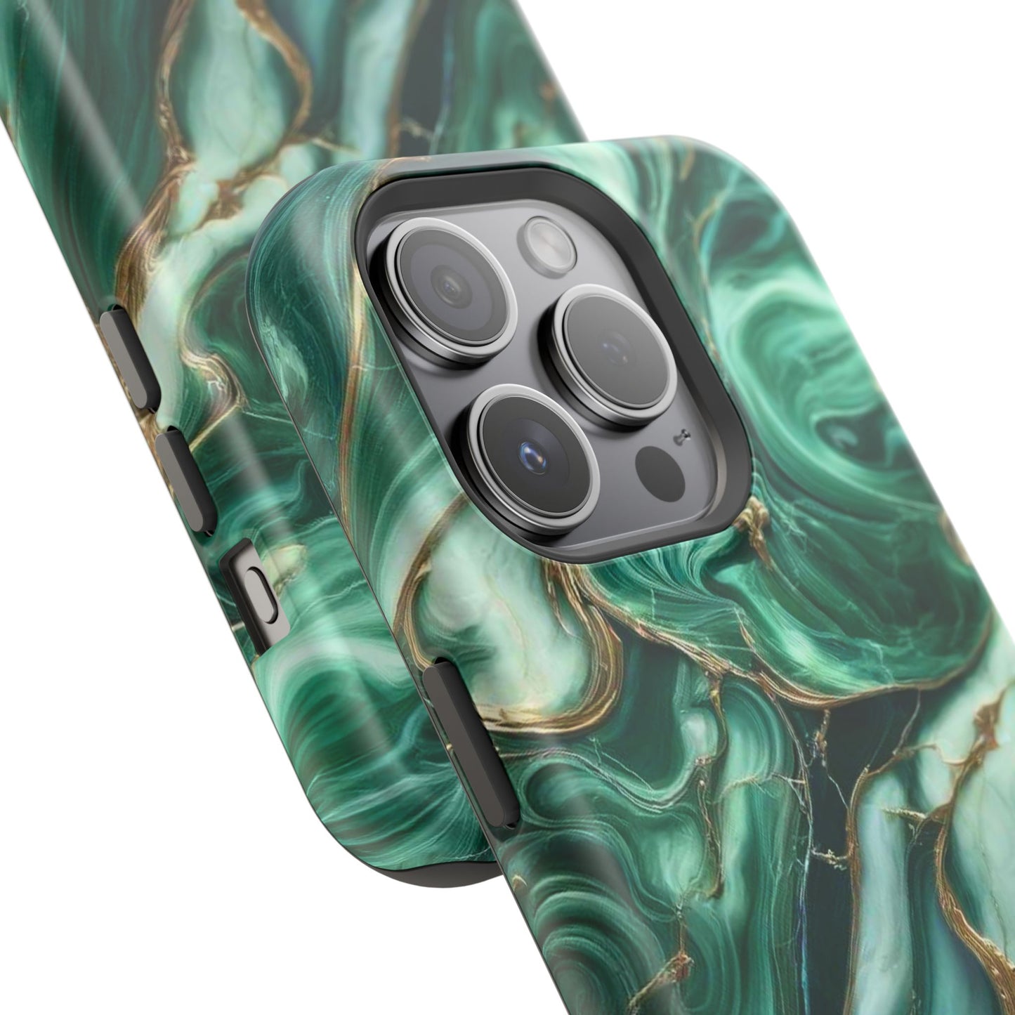 Emerald Swirls - MagSafe Tough Cases