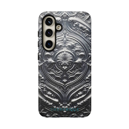 Silver Ornate Filigree-Samsung Galaxy